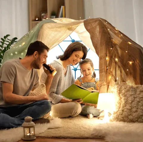 Children’s Building Set Creative Forts Tents Educational Plastic Toy 2