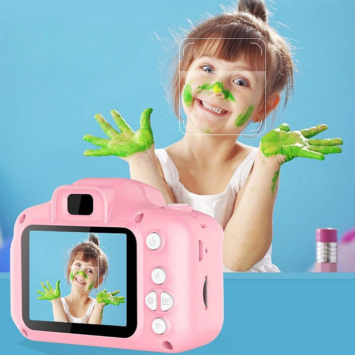 Children's Camera with 1080p HD Video – Durable, Fall-Resistant for Ages 3 and Up, Dual Camera Function 1