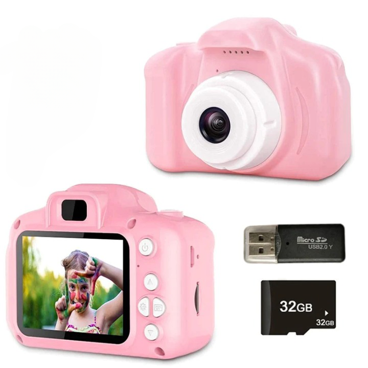Children's Camera with 1080p HD Video – Durable, Fall-Resistant for Ages 3 and Up, Dual Camera Function 7