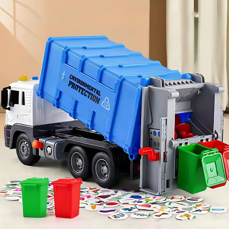 Children’s Educational Toy Garbage Truck Interactive Eco-Friendly for 3-5 Year Olds 3