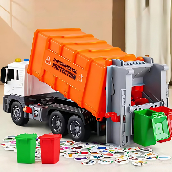 Children’s Educational Toy Garbage Truck Interactive Eco-Friendly for 3-5 Year Olds 4
