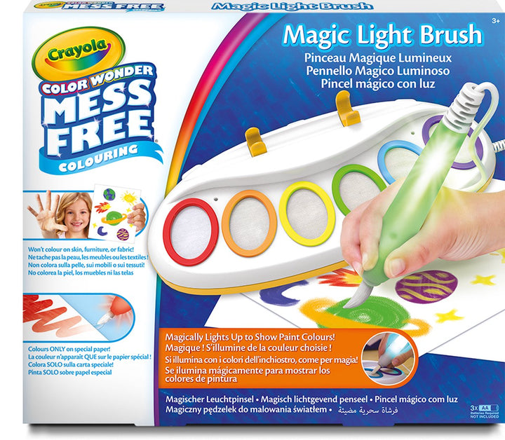 Children’s Magic Paint Set Stain-Free Light-Up Brush Creative Kit pH-Activated Ink 2