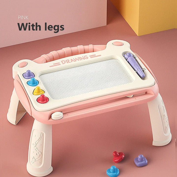 Children’s Magnetic Drawing Board Reusable Educational Toy BPA-Free Plastic 8