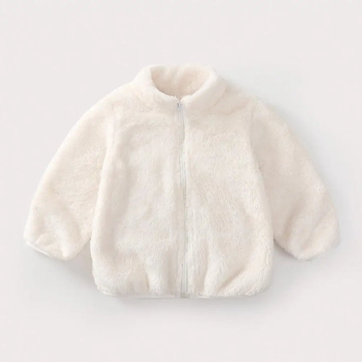 Children’s Plush Coat Casual Warm Jacket Autumn Winter Unisex 6