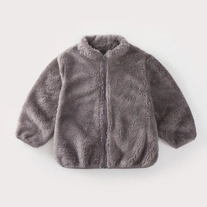 Children’s Plush Coat Casual Warm Jacket Autumn Winter Unisex 7