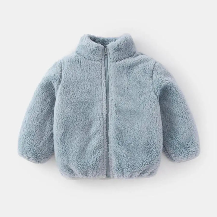 Children’s Plush Coat Casual Warm Jacket Autumn Winter Unisex 8
