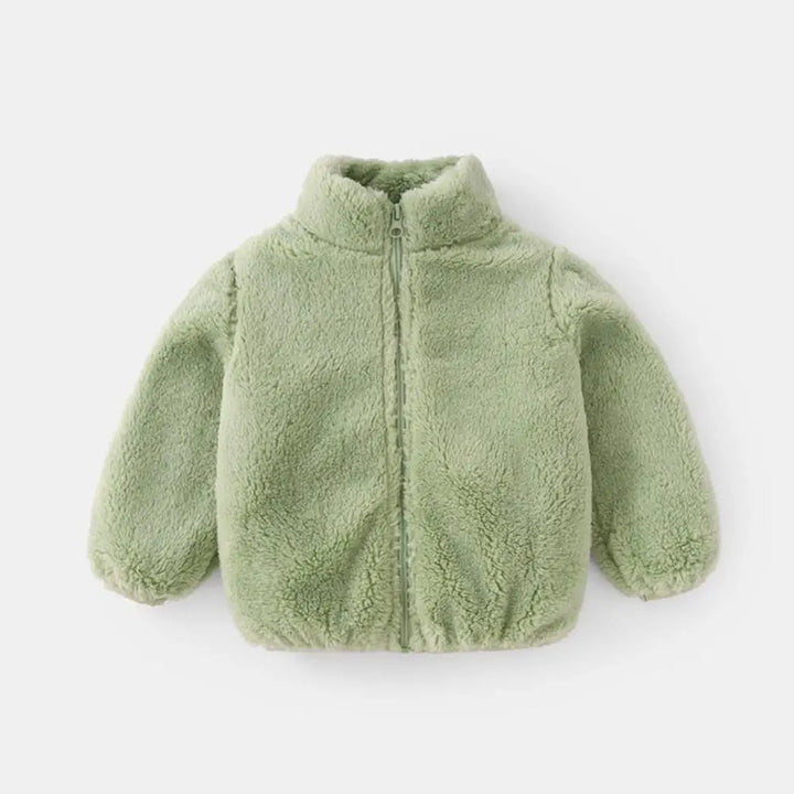 Children’s Plush Coat Casual Warm Jacket Autumn Winter Unisex 9