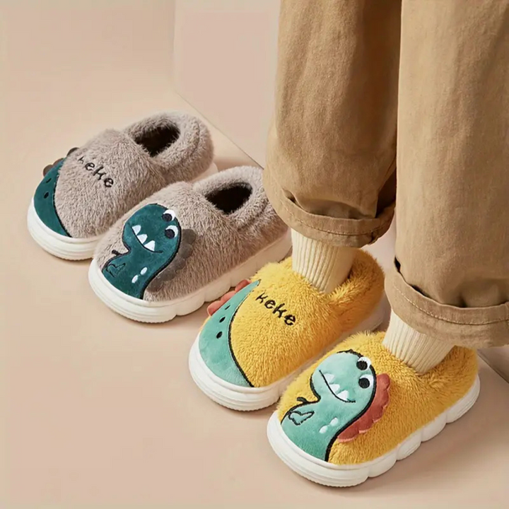 Children's Slippers with Dino Design – DinoSteps 6