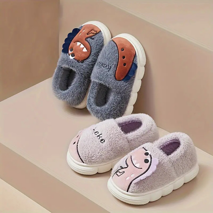 Children's Slippers with Dino Design – DinoSteps 7