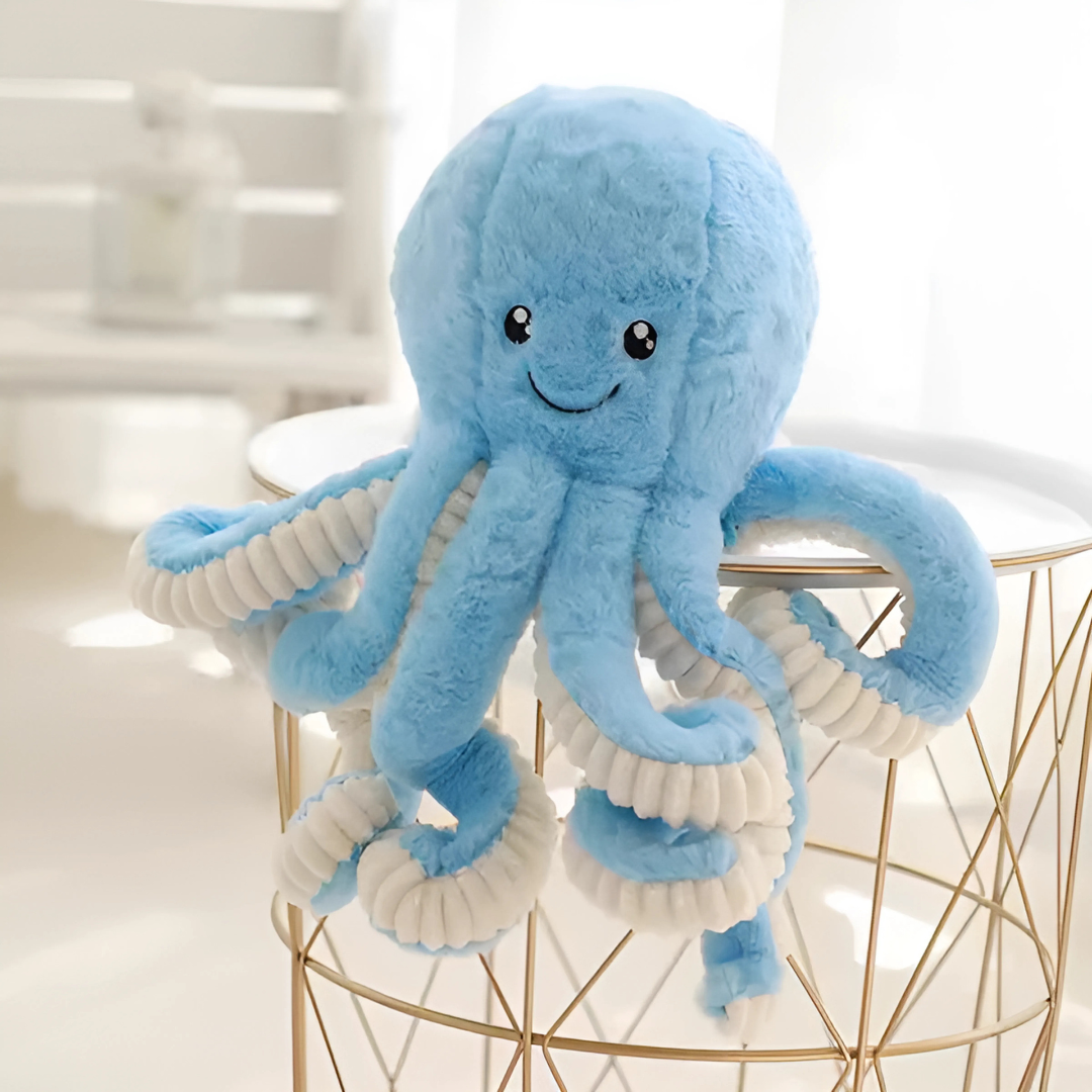 Children’s Stuffed Animal Soft Plush Octopus Toy Cotton 12 Inches 0