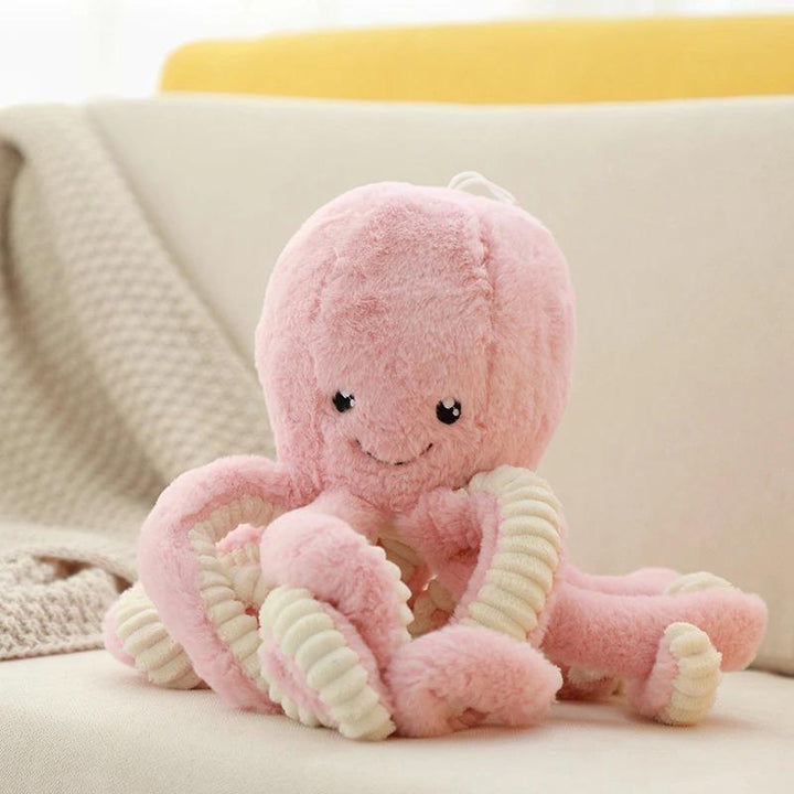 Children’s Stuffed Animal Soft Plush Octopus Toy Cotton 12 Inches 8