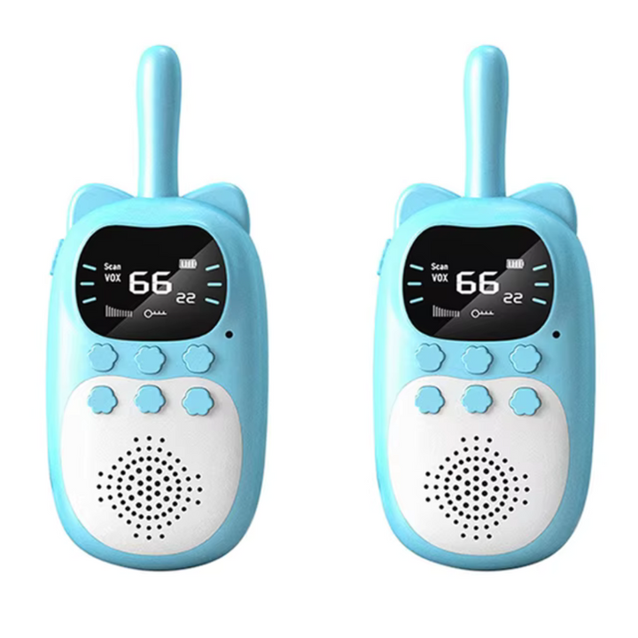 Children’s Walkie Talkie Rechargeable 3 km Range Lightweight Durable Design 0
