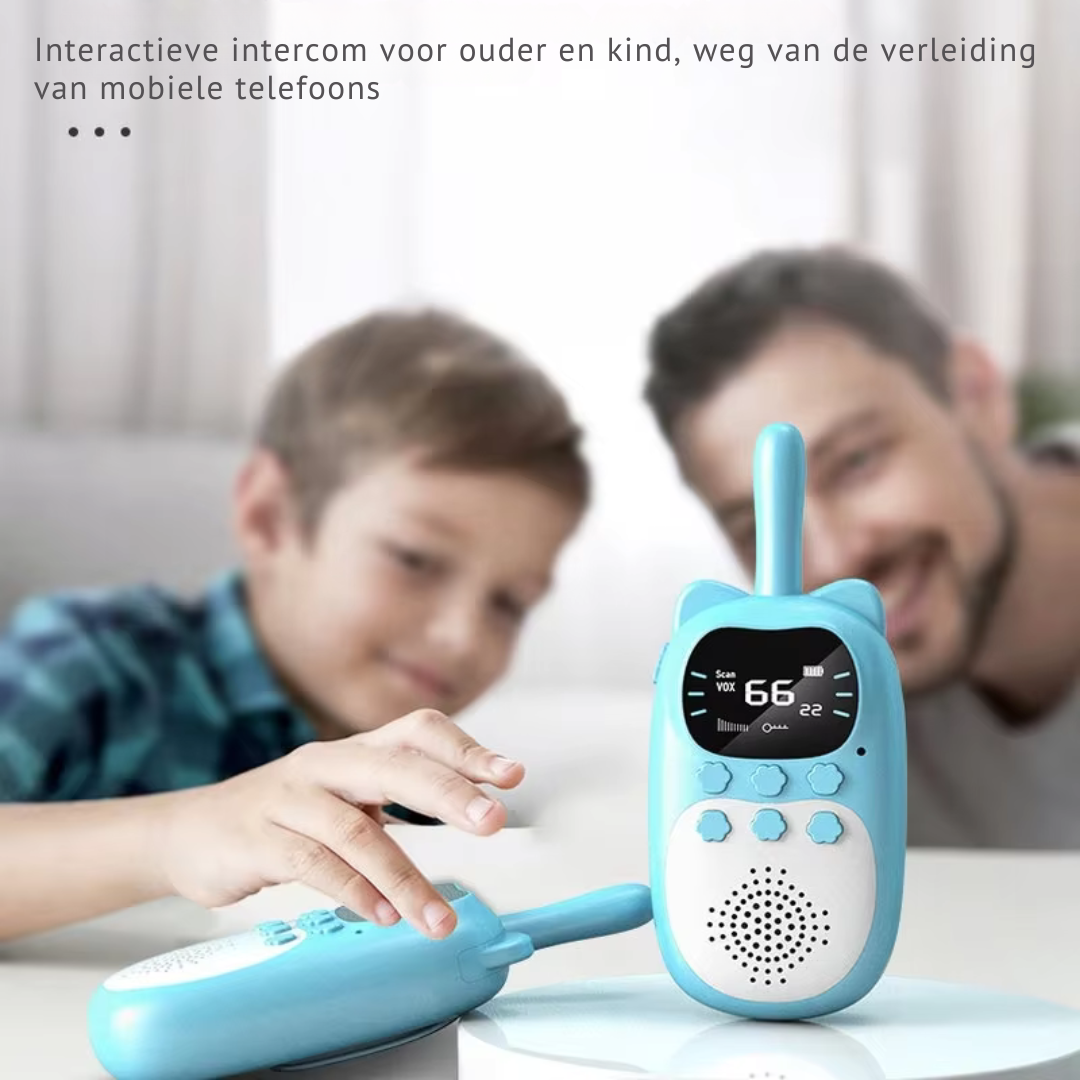 Children’s Walkie Talkie Rechargeable 3 km Range Lightweight Durable Design 5