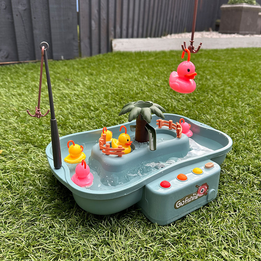 Children’s Water Game Duck Catching Toy Durable Plastic Motor Skills Development 4