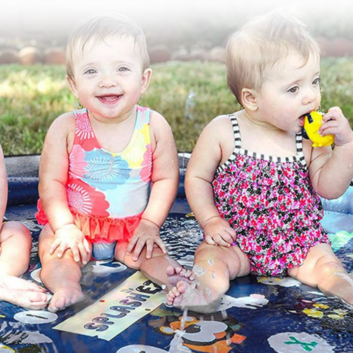 Children’s Water Play Mat Durable PVC 100 cm Safe for Outdoor Fun 4