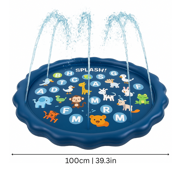 Children’s Water Play Mat Durable PVC 100 cm Safe for Outdoor Fun 5