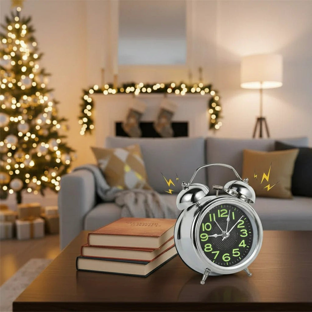 ChronoBell | Powerful Retro Twin Bell Alarm Clock for Deep Sleepers 1