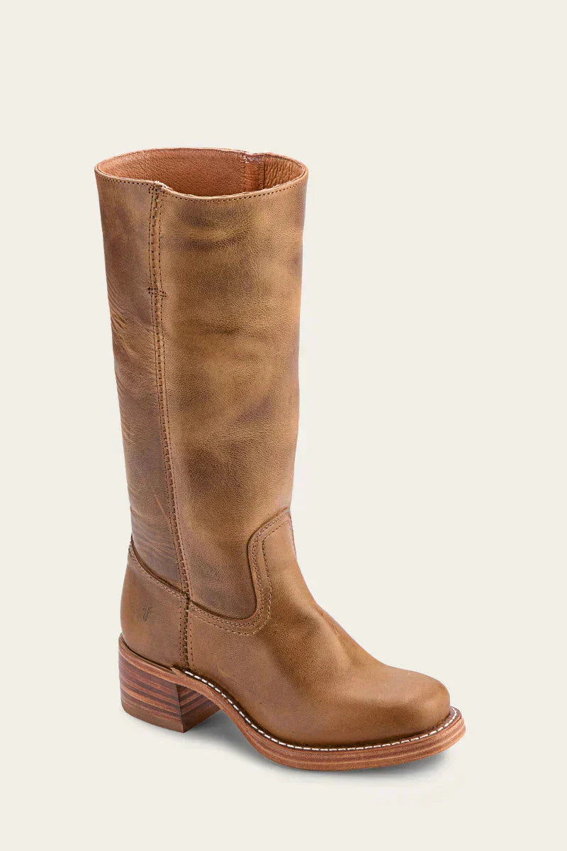 Classic Women's Boots with Block Heel – Durable Handcrafted Design for Timeless Style 1