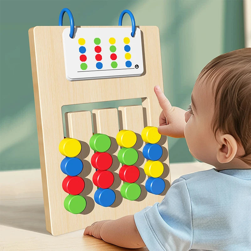 Cognitief Sorteer Spel voor Kinderen – Houten Spel voor Creativiteit en Logisch Denken, 22.2 x 14.8 cm 1