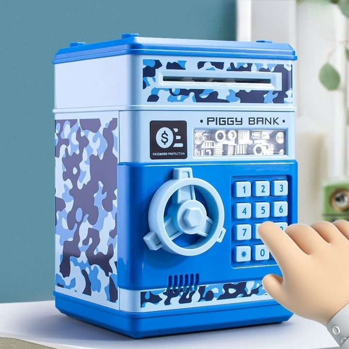 CoinGuard – Digital Money Box with Password Lock and ATM-Inspired Design 5