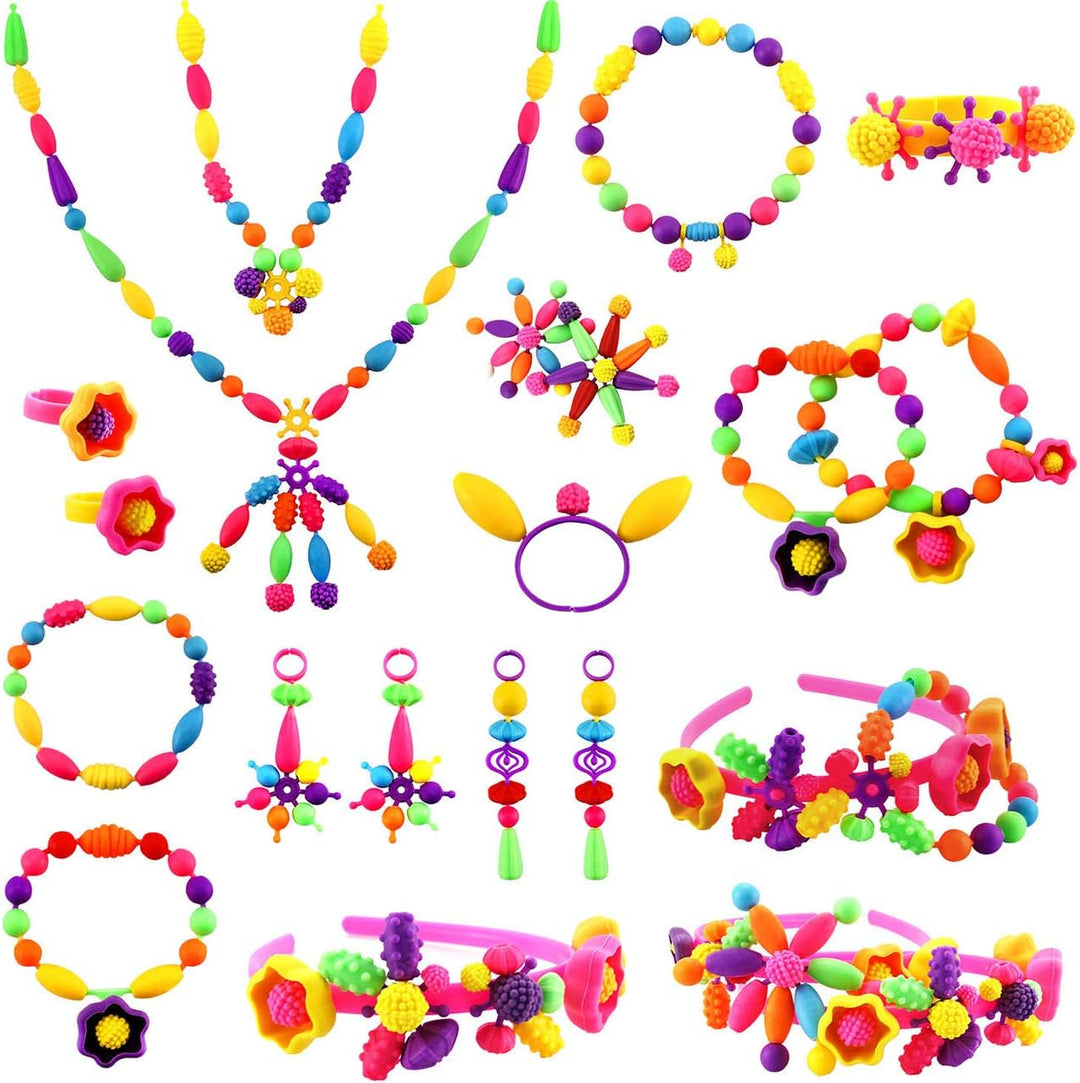 ColorfulBead Haven | Engaging Jewelry Making Kit for Creative Kids 2