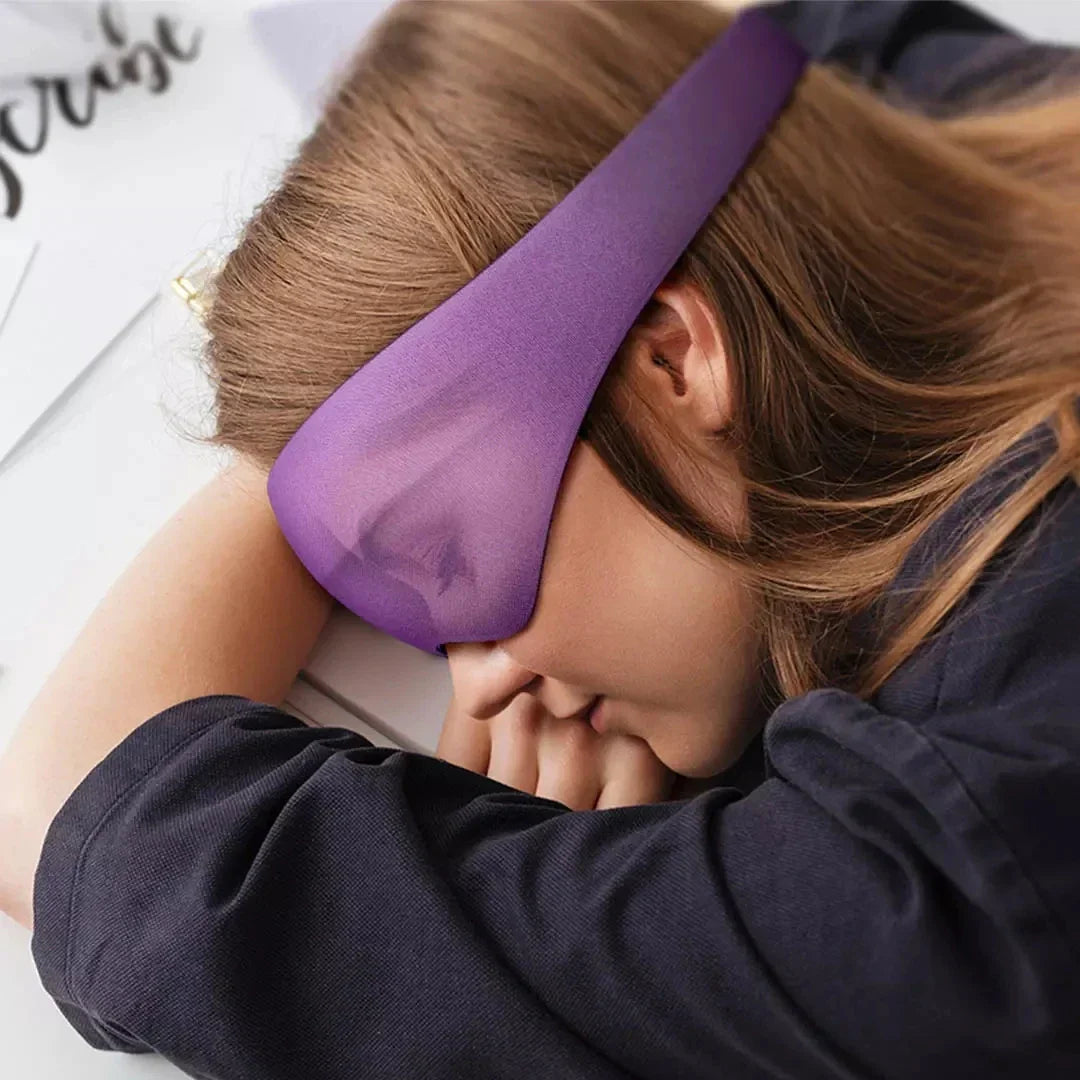 Comfort Vision | Full Shading Eye Massage Sleep Mask with Ergonomic Design – Perfect for Deep Relaxation 4