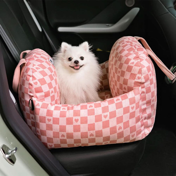 ComfyPaw | Cozy Adjustable Dog Seat Bed for Safe Travel 14