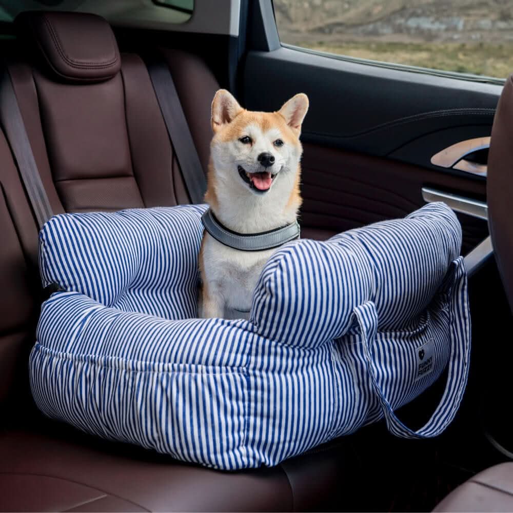 ComfyPaw | Cozy Adjustable Dog Seat Bed for Safe Travel 20