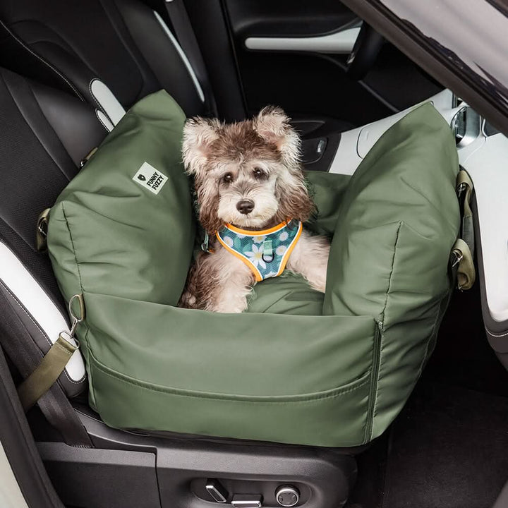 ComfyPaw | Cozy Adjustable Dog Seat Bed for Safe Travel 21