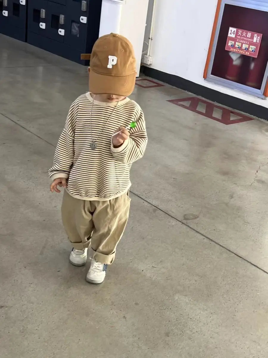 ComfyStretch™ – Cotton Kids Pants with Elastic Waist – Comfort for Every Season 2