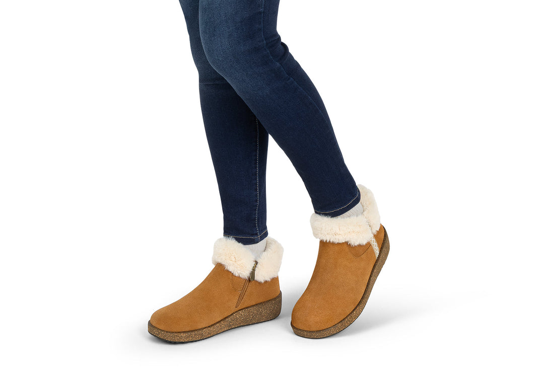 CoziFur | Luxurious Plush Faux Fur Suede Slipper Boot 1