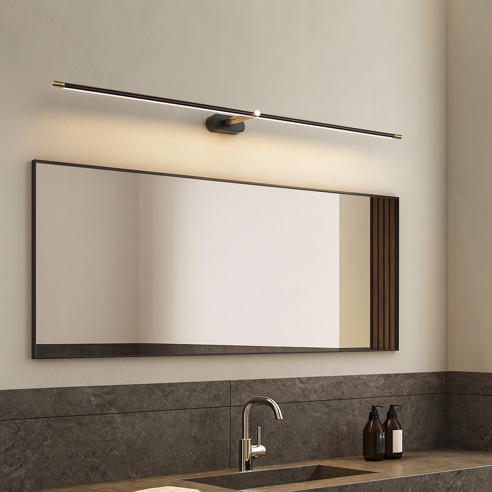 Crystalia | Bathroom Bar Wall Lamp For Elegant Look 1