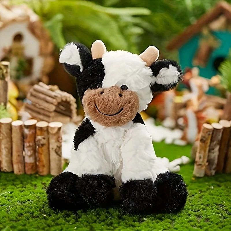 Cuddly cow stuffed animal 1
