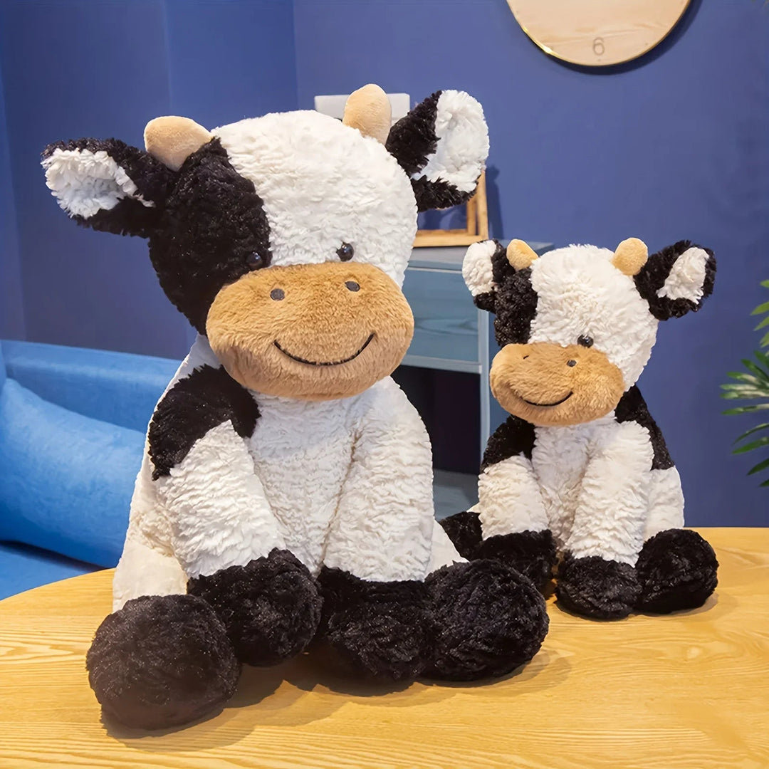 Cuddly cow stuffed animal 3