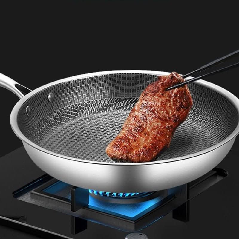 CulinaSteel | Premium Non-Stick Stainless Steel Frying Pan for Effortless Cooking 1