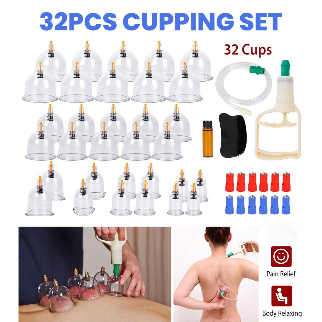 Cupping Therapy Set - 32PCS Cupping Vacuum Massage Cups Set Therapy Health Acupuncture Suction Magnet 1