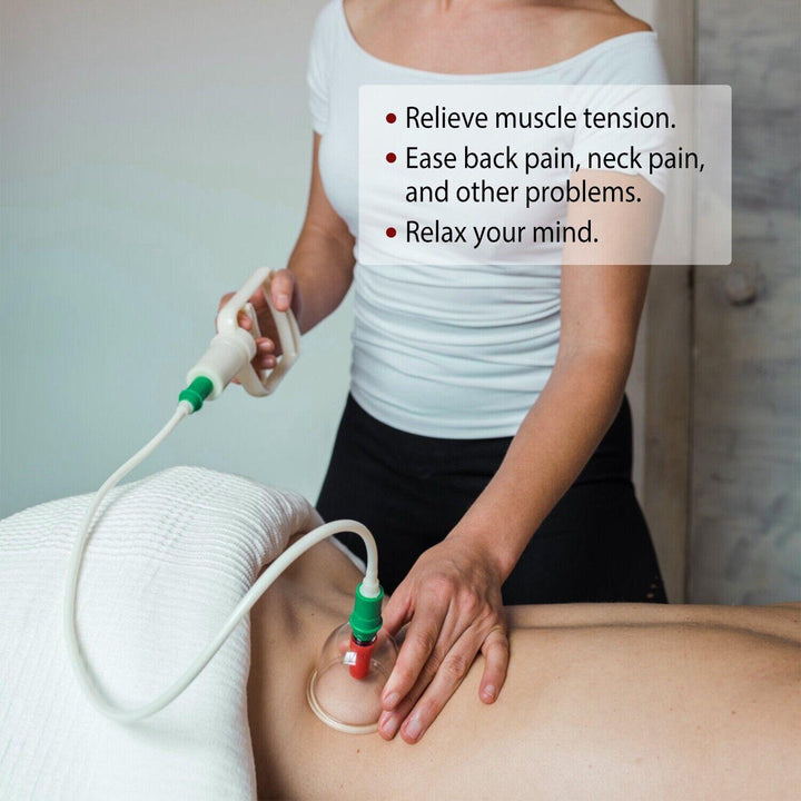 Cupping Therapy Set - 32PCS Cupping Vacuum Massage Cups Set Therapy Health Acupuncture Suction Magnet 6