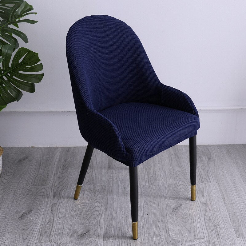 CurvaCover | Elegant High Elasticity Dining Chair Covers for Modern Décor 18