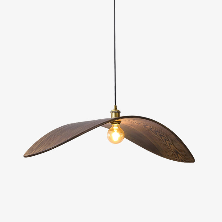 Curved Wood Design Pendant Lamp 2