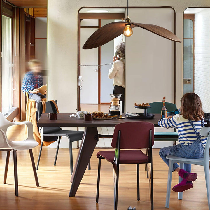 Curved Wood Design Pendant Lamp 6