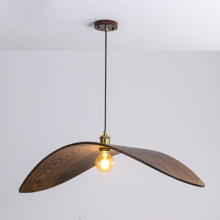 Curved Wood Design Pendant Lamp 9