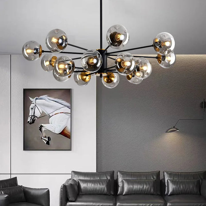 Cyrin | Elegant Scandinavian Crystal Chandelier 4