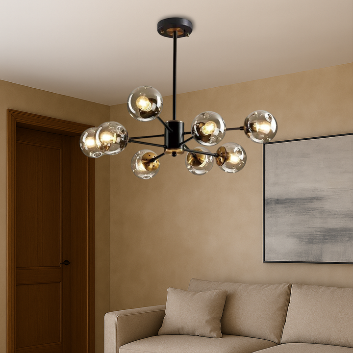Cyrin | Elegant Scandinavian Crystal Chandelier 5