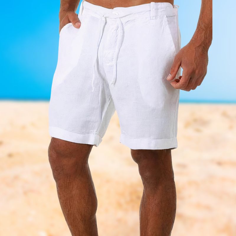 Made Gents | Linnen Heren Shorts | 50% Korting!