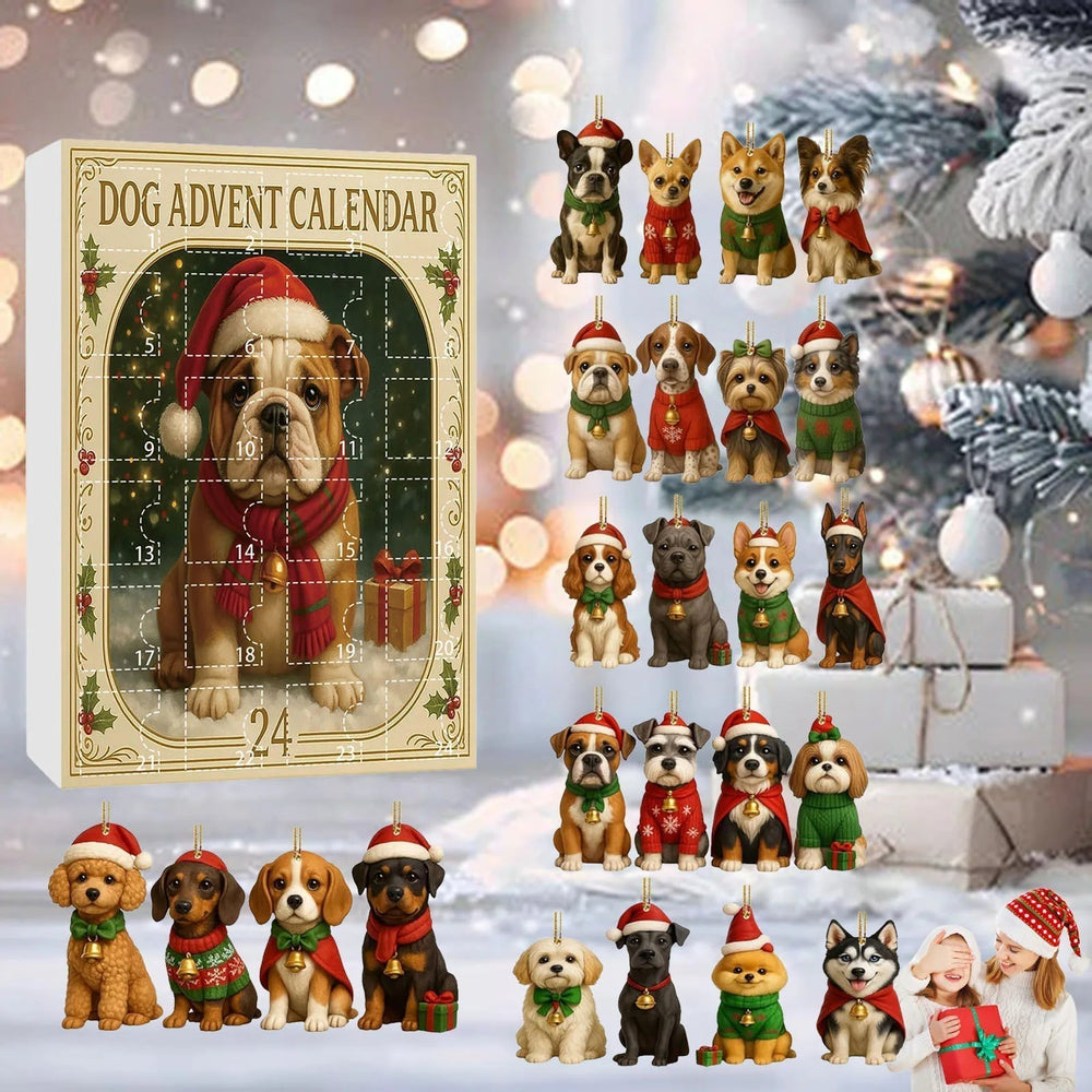 Dachshund Delight | Cute Dog-Themed Advent Calendar with Charming Surprises 1