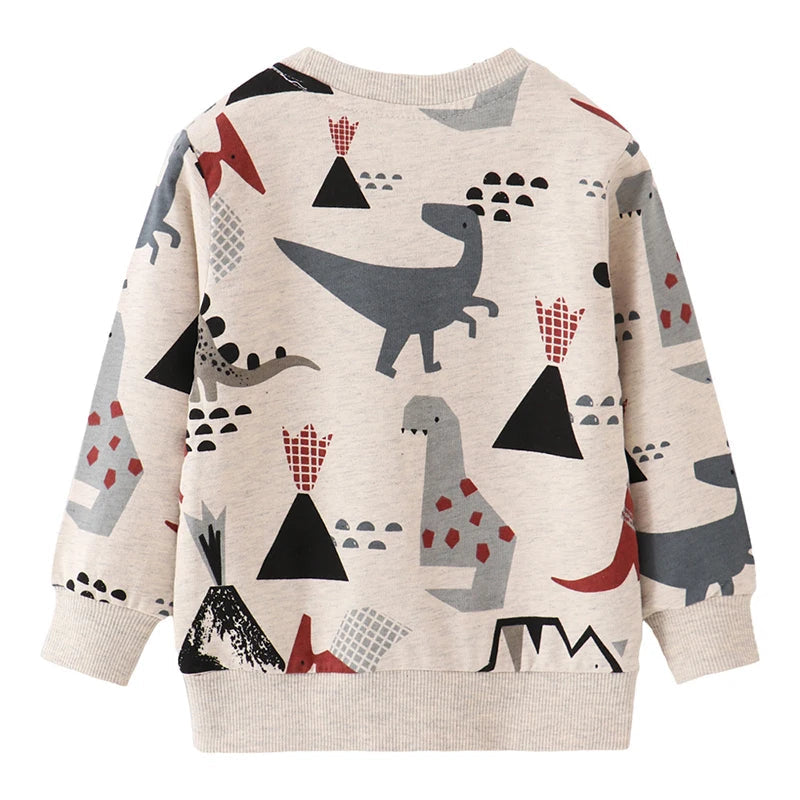 Dames Sweater Geweldige Print Katoen Comfortabel Stijlvol 0