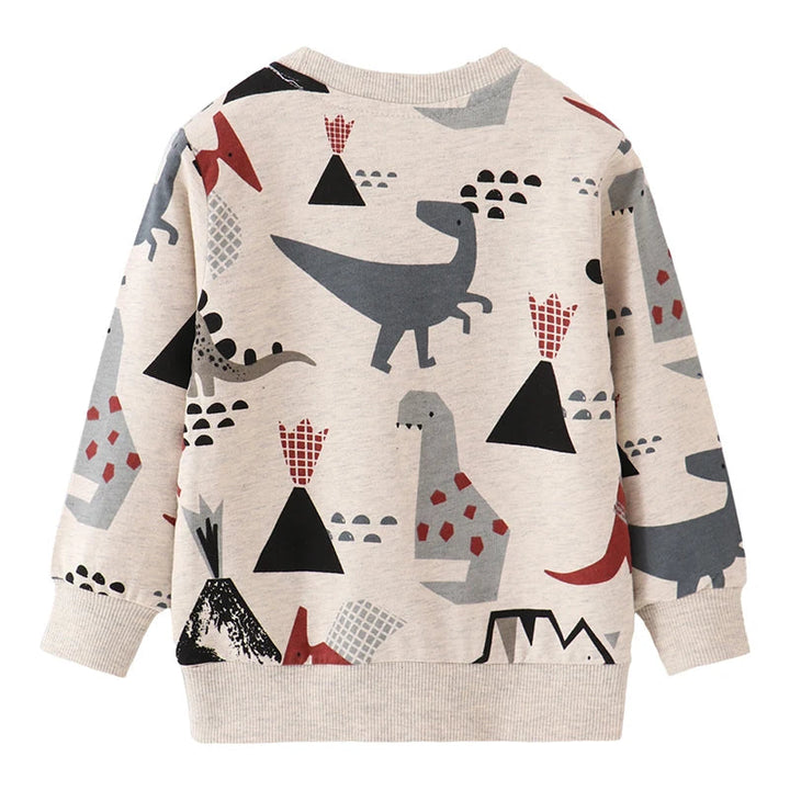 Dames Sweater Geweldige Print Katoen Comfortabel Stijlvol 0