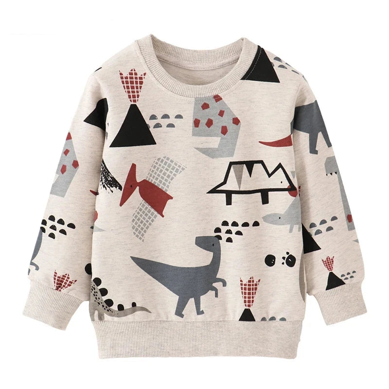 Dames Sweater Geweldige Print Katoen Comfortabel Stijlvol 1