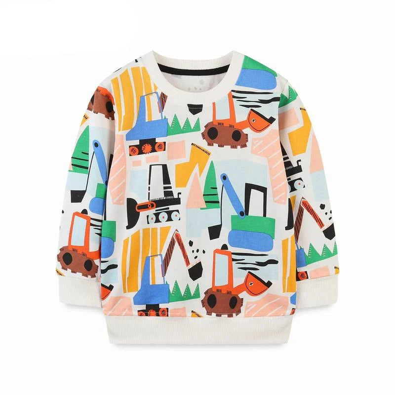 Dames Sweater Geweldige Print Katoen Comfortabel Stijlvol 10