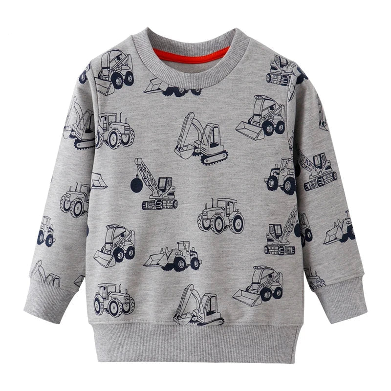 Dames Sweater Geweldige Print Katoen Comfortabel Stijlvol 13
